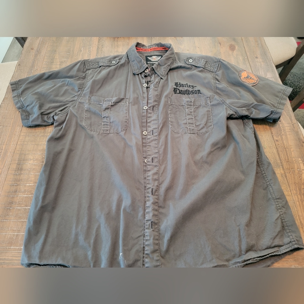 Harley Davidson Mens XXL button down shirt